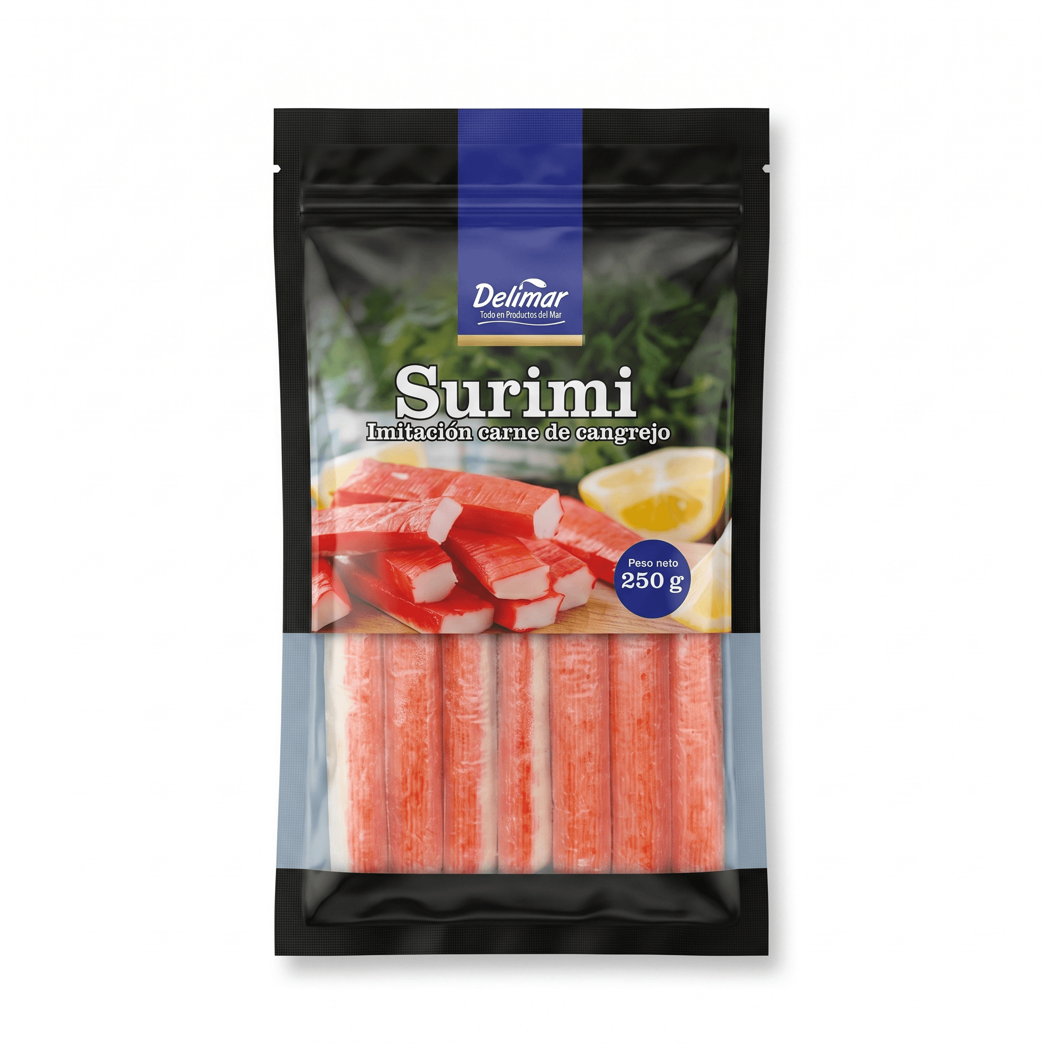 Surimi Palitos — Imitación carne de cangrejo, Delimar