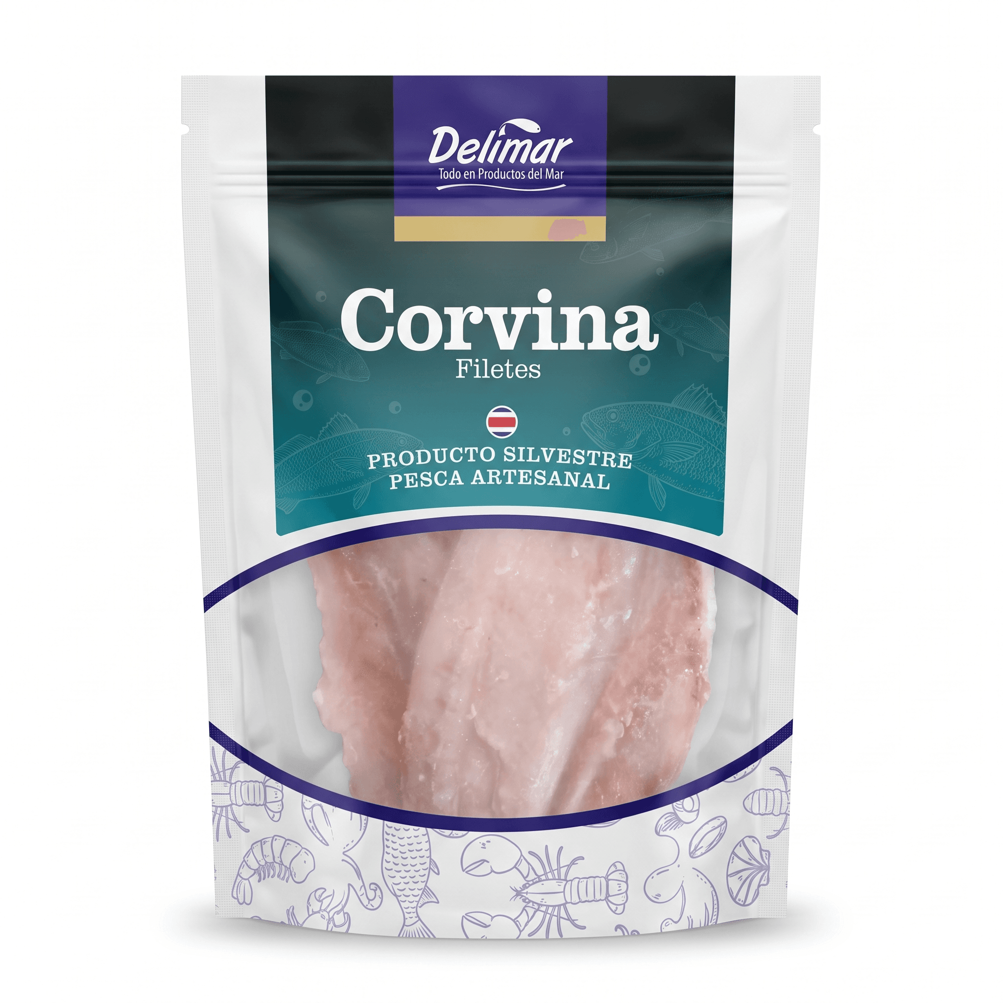 Corvina — Crudo | Filetes, Delimar