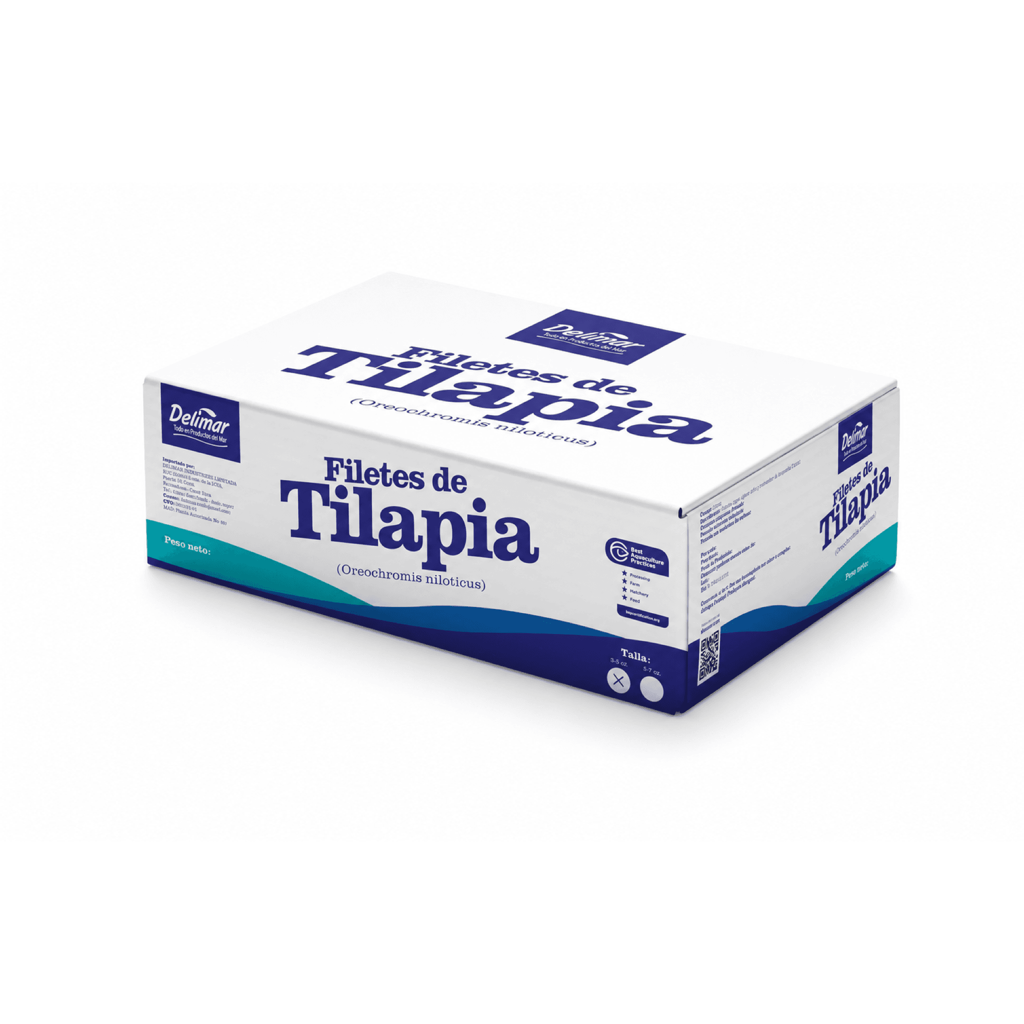 Tilapia Cultivo — Crudo | Filetes, Delimar